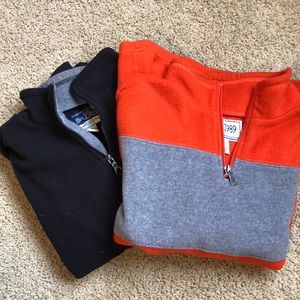 The Children’s Place fleece 1/4 zips